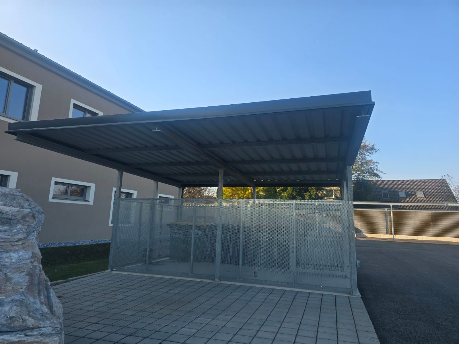 Foto von einem Carport Projekt